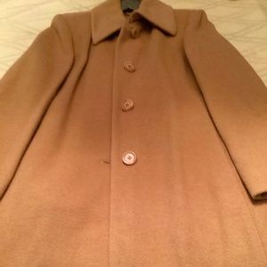 Camel Hair Tan Trench Coat